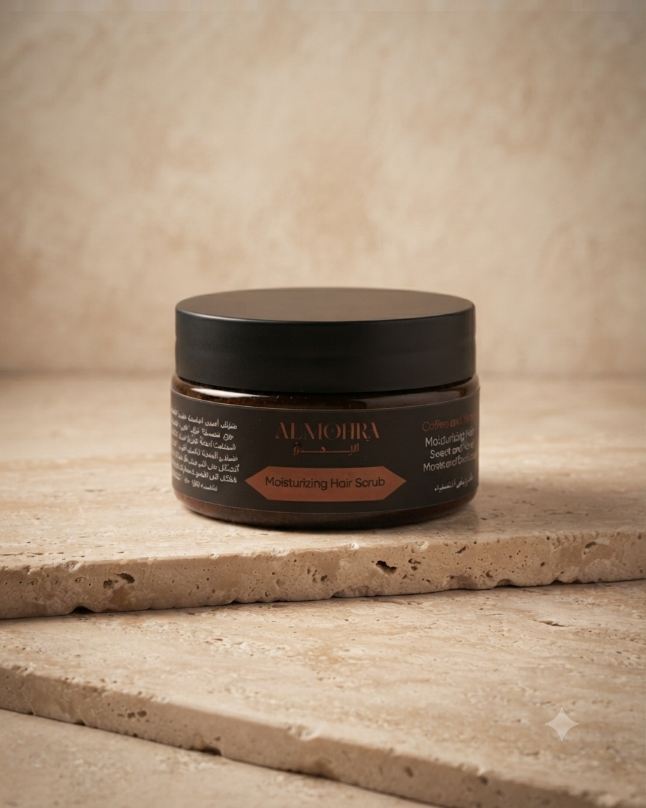Coffee and honey scrub